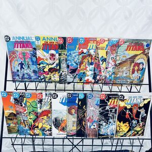 New Teen Titans 1-3 5-17 Annual 1-2 Lot Crisis Crossover Brother Blood Origin